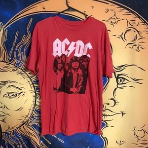 AC/DC band tee